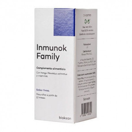 Inmunok Family Sabor Fresa 100 ml.