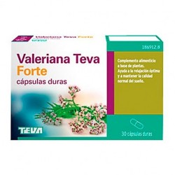 TEVA VALERIANA FORTE 450MG 30CAPS DURAS