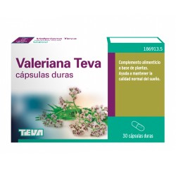 TEVA VALERIANA 200MG 30 CAPSULAS DURAS