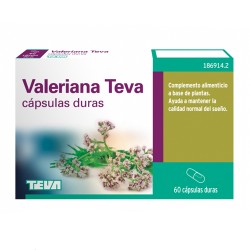 TEVA VALERIANA 200MG 60 CAPSULAS DURAS