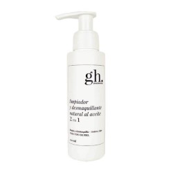 GH Limpiador y Desmaquillante Natural al Aceite 2 en 1 100 ml.