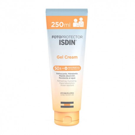 Isdin Fotoprotector Gel Crema SPF 50+ 250 ml.