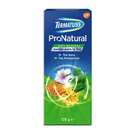 Termatuss Pronatural Jarabe Para la Tos 100% Natural 128 gr.