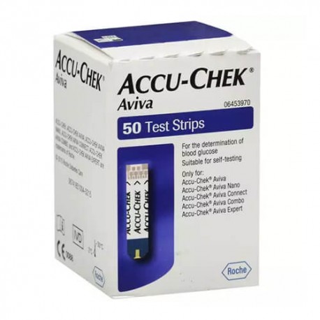 Accu-Chek Aviva Tiras Reactivas Glucosa 50 Tiras