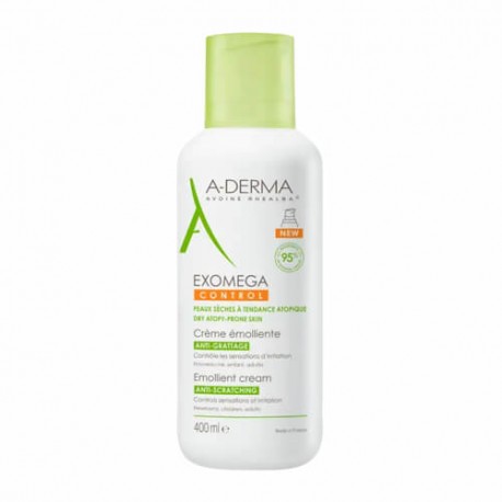 A-Derma Exomega Control Crema Emoliente 400 ml.