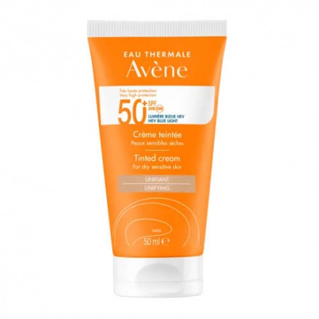 Avene Solar Crema Color Unificante SPF50+ 50 ml.