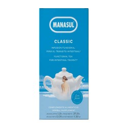 Manasul Classic Infusión Funcional para el Tránsito Intestinal 25 Bolsitas