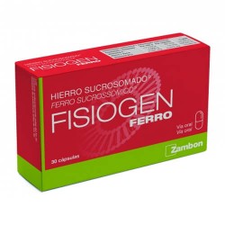 Fisiogen Ferro Hierro Sucrosomado 30 Cápsulas