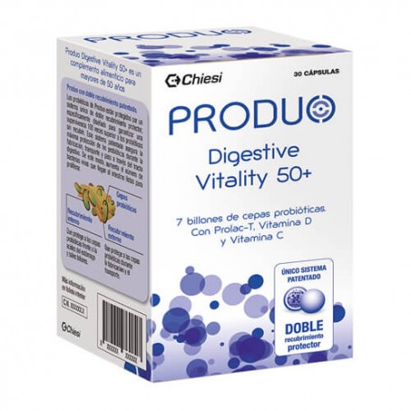 Produo Digestive Vitality 50+ 30 Cápsulas