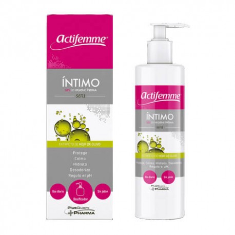 Actifemme Íntimo Gel de Higiene Íntima 300 ml.