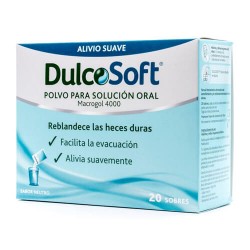 Dulcosoft Polvo para Solución Oral Sabor Neutro 20 Sobres