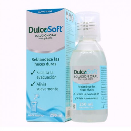 Dulcosoft Solución Oral Sabor Neutro 250 ml.