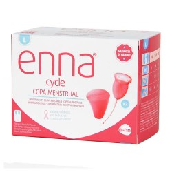 Enna Cycle Copa Menstrual Talla L 2 Unidades