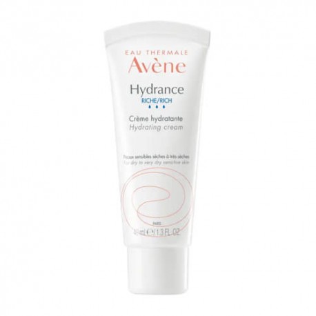 Avene Hydrance Rica Crema Hidratante 40 ml.