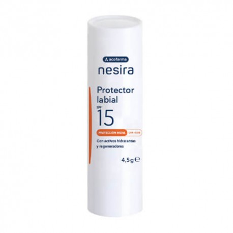 Acofarma Nesira Protector Labial SPF15+ 4,5 gr.