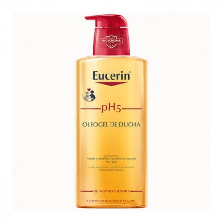 Eucerin pH5 Oleogel de Ducha Piel Seca y Sensible 400 ml.