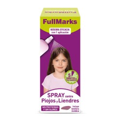 FullMarks Spray Contra Piojos y Liendres 150 ml. + Lendrera