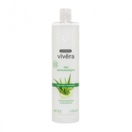 Acofarma Vivera Gel de Ducha Aloe Vera y Vitamina E 1000 ml.