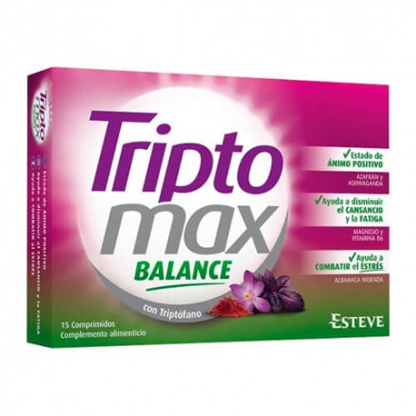 Triptomax Balance con Triptófano 15 Comprimidos