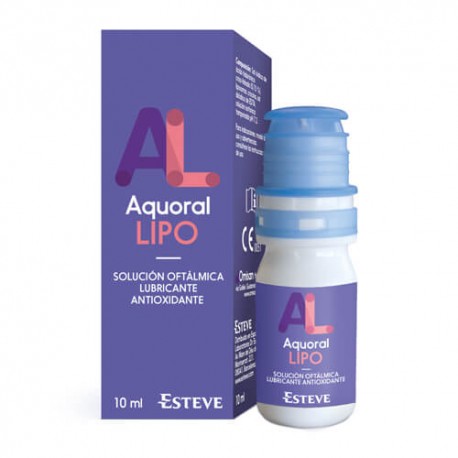 Aquoral Lipo Solución Oftálmica Lubricante Antioxidante 10 ml.