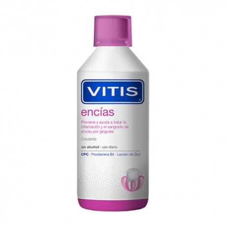 Vitis Encías Colutorio Sin Alcohol Uso Diario 500 ml.