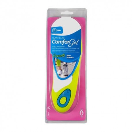 Comforgel Plantillas Deporte Mujer Talla 35-41 2 Unidades