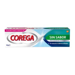 Corega Sin Sabor Crema Fijadora para Prótesis Dentales 40 gr.