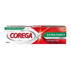 Corega Extra Fuerte Crema Fijadora de Prótesis Dentales 40 gr.