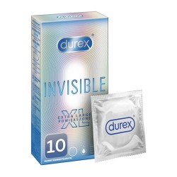 Durex Invisible XL 10 Preservativos