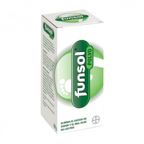 Funsol Polvo Desodorante Podal 60 gr.