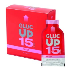 Gluc Up 15 Fresa 10 Sticks 30 ml.