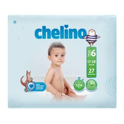 Chelino Pañal Talla 6 17-28 Kg. 27 Unidades