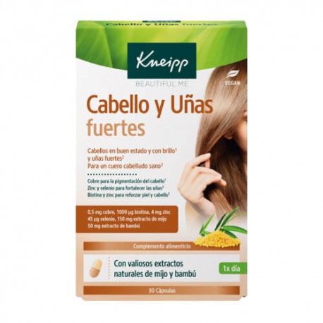 Kneipp Cabello y Uñas Fuertes 30 Cápsulas