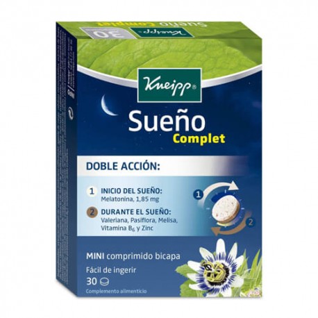 Kneipp Sueño Complet 30 Comprimidos