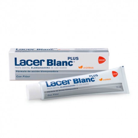 LacerBlanc Plus Pasta Dental Blanqueadora d-Citrus 125 ml.