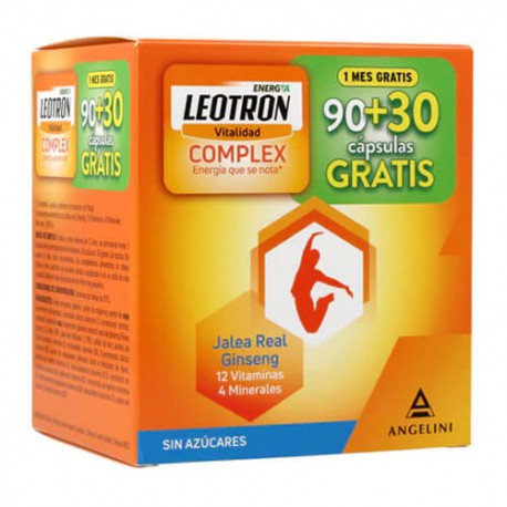 Leotron Complex Vitalidad 90+30 Cápsulas