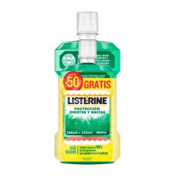 Listerine Protección Dientes y Encías 500+250 ml. 50% Gratis