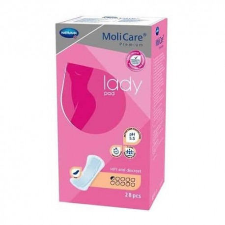 MoliCare Premium Lady Pad 0.5 Gotas 28 Unidades