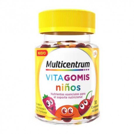 Multicentrum Vitagomis Niños 30 Caramelos de Goma