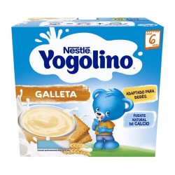 Nestlé Yogolino Galleta 4x100 gr.