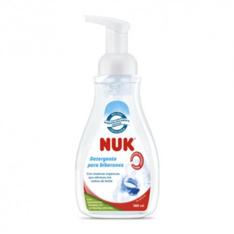 NUK Detergente en Espuma Limpiabiberones 380 ml.