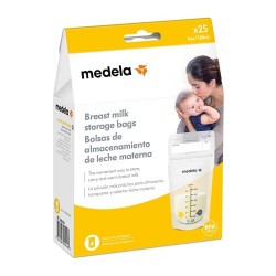 Medela Bolsa de Almacenamiento de Leche Materna 25 Unidades de 180 ml.