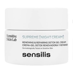 Sensilis Supreme [NIGHT CREAM] Renewing & Repairing Detox Gel Cream