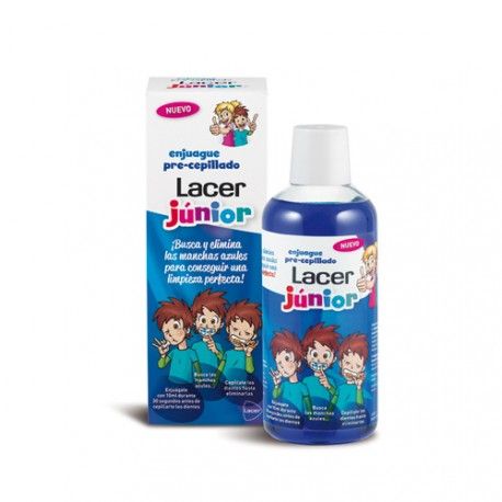 Lacer Junior Enjuague Pre-cepillado 500 ml.