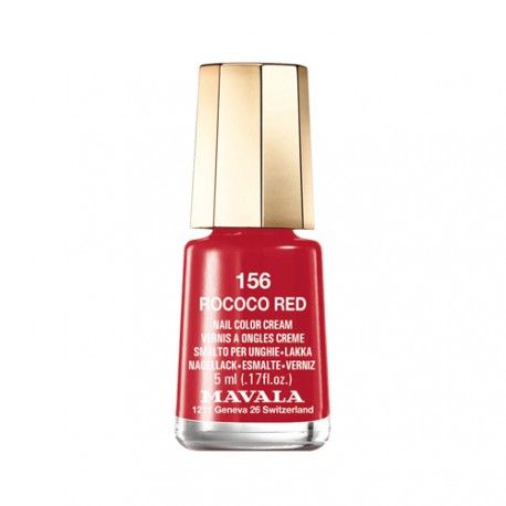 Mavala Esmalte de Uñas 156 Rococo Red 5 ml.